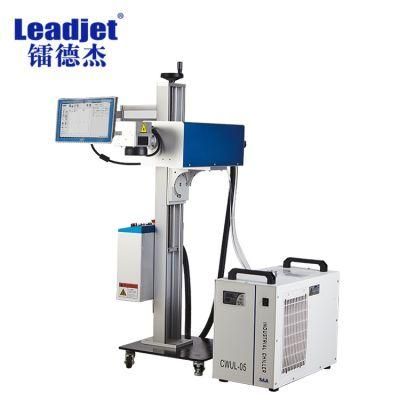 Leadjet UV Laser Coder Batch Number for HDPE PVC Material No Damage to The Product