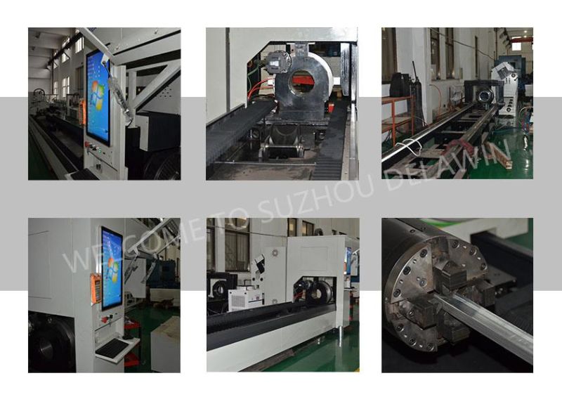 2 Chucks Pipe Fiber Laser Cutting Machine with Low Price