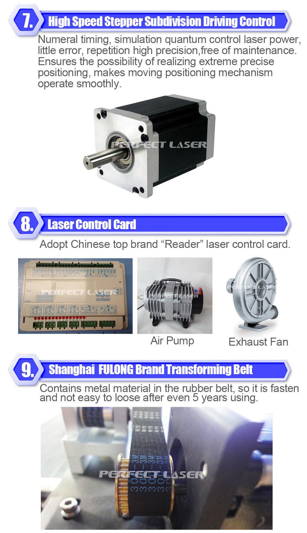 High Speed Fabric Cloth Laser Engraving Machine with Large Scale