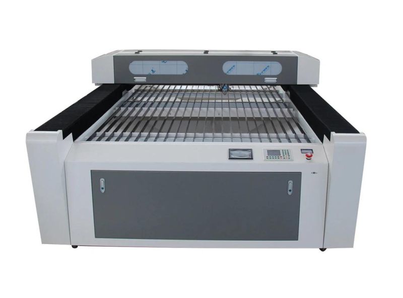 Dual Heads CO2 Laser Cutting Machine with Auto Feeding System for Fabric Fiberglass Garment Leather