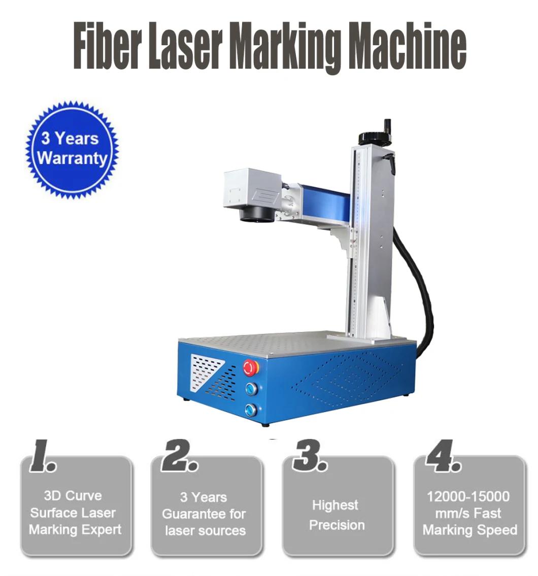 Laser Machine for Copper Aluminum Fiber Laser Metal Marking Machine