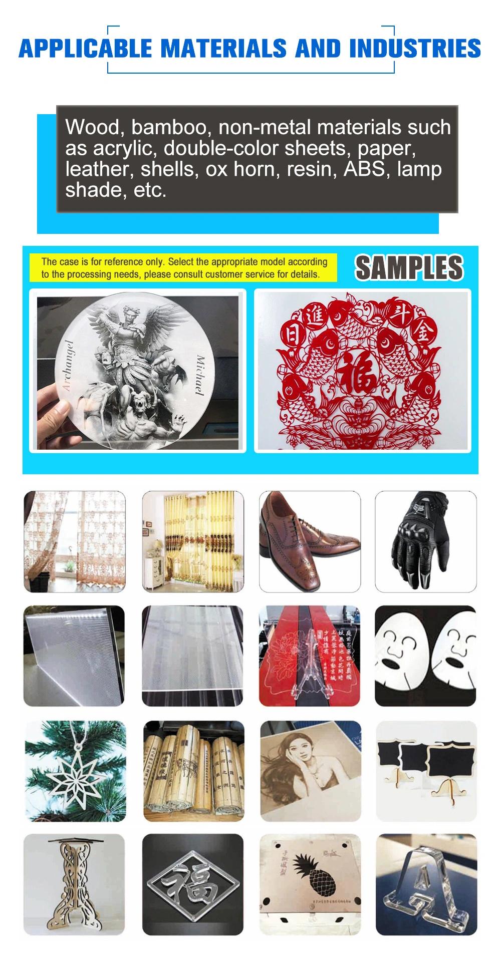 Jeans Laser Engraving Machine by CNC CO2 Laser Cutting Equipment