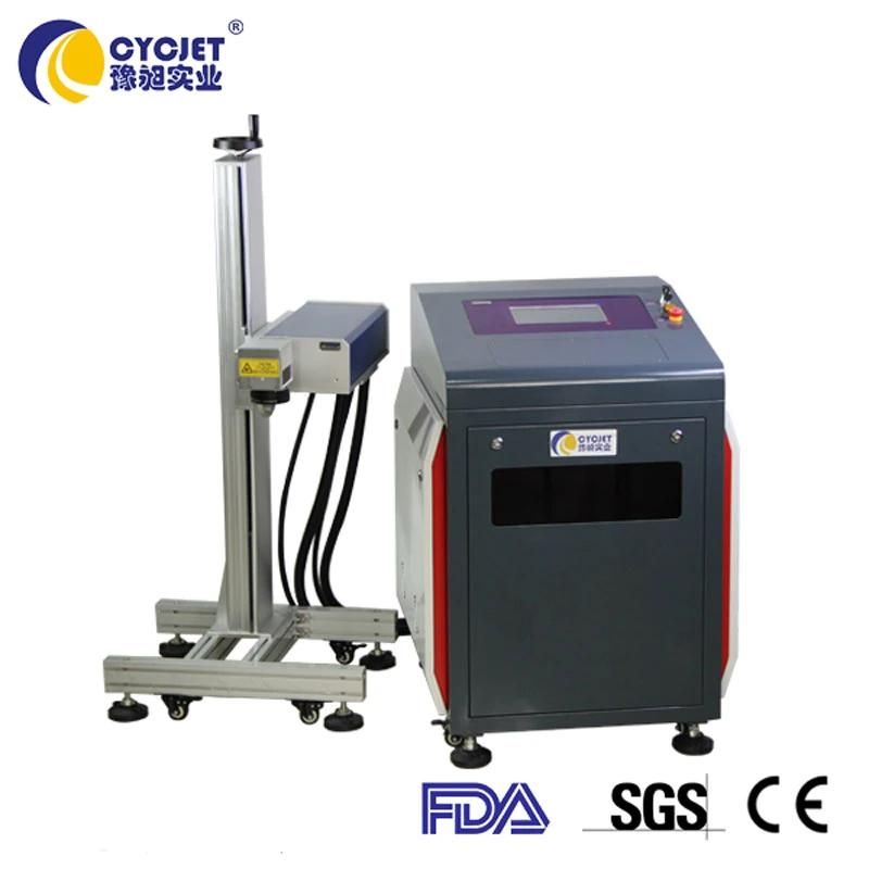 Cycjet Industrial Fly Lu5f UV Batch Number Coder Laser Marking Machine for Plastic Pipe