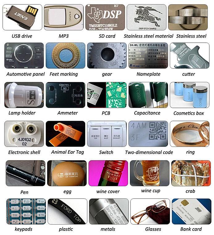 Jgh-102 Fully Enclosed UV Laser Marking Machine for All Materials