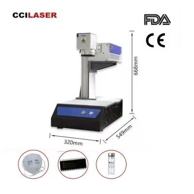 3W UV Laser Marking Machine Engraving Machine for Metal Plastic Glass PCB