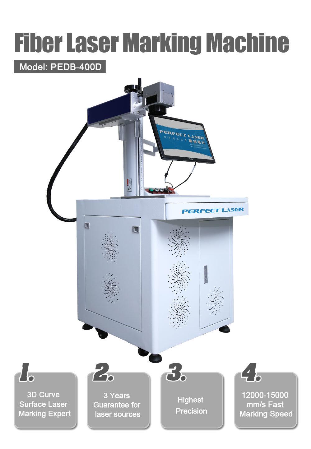 30W/50W/60W /100W Fiber Laser Marking Machine for Metal Parts