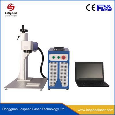 High Precision Fiber Laser Marking Machine /Advertising Industry Mini Split Fiber Laser Metal Marking Machine