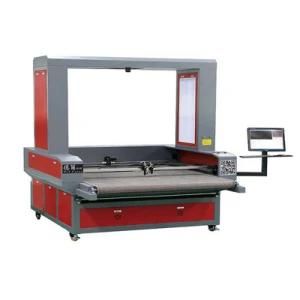 Large CCD Laser Cutting Machine Double Heads Automatic Feeding 150W