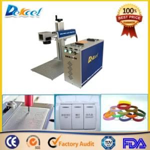 Portable 20W Fiber Laser Marking Machine for Plastic Good Price