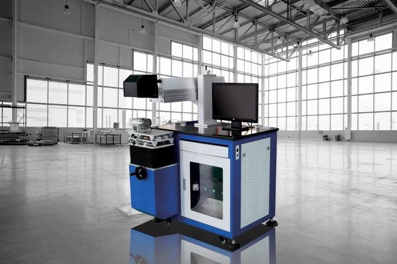 High Speed Nonmetal CO2 Laser Marking Machine for Wine Box