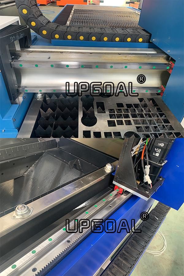 1000W/1500W China Fiber Laser Cutting Machine with Raytools & Cypcut Controller 4000*1500mm