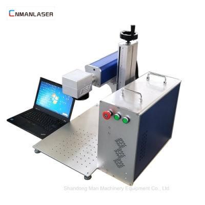 Mini Optical 20W Fiber Laser Marking Machine Price for Instruments