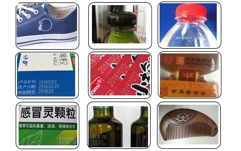 Flying Laser Marking Machine Food / Medicine / Cosmetics Packaging Box CO2 Laser Lettering Machine