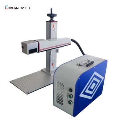 10W 20W Portable Fiber Laser Marking Machine with Deep Marking