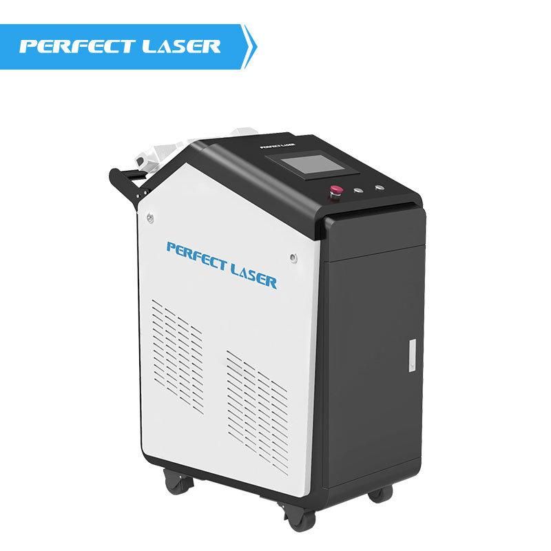 PE-Z100 Train Aircraft Track Parts Metal Rust Removal Laser Cleaning Machine