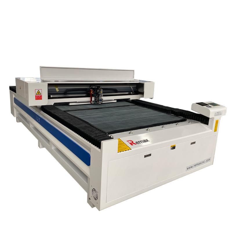 Fiber Laser Cutting Machine Two Cutter Heads Cutting Stainless Steels and Engraving PVC Plywood Wood Big Sheet Machine with Laser Tube