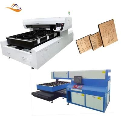 Wt 600W CO2 CNC Wooden Die Board Laser Cutting Machine