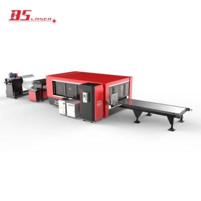 Monthly Deals High Productivity Stainless Galvanized Steel Coil Sheet Roll Laser Cutting Machine