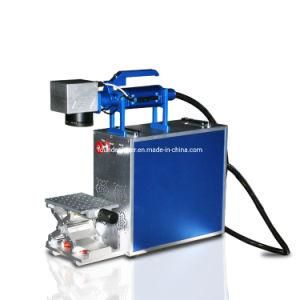 Handheld Jpt 50W Gold Jewelry Laser Marking Machine Fiber