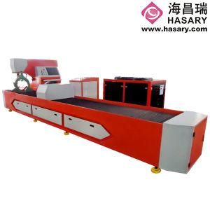 Large-Format Metal Tube Laser Cutting Machine with Rotary Attachment