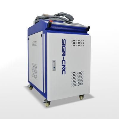 Sign-1000W Fiber Laser Cleaning Metal Rust Removal Machine Price