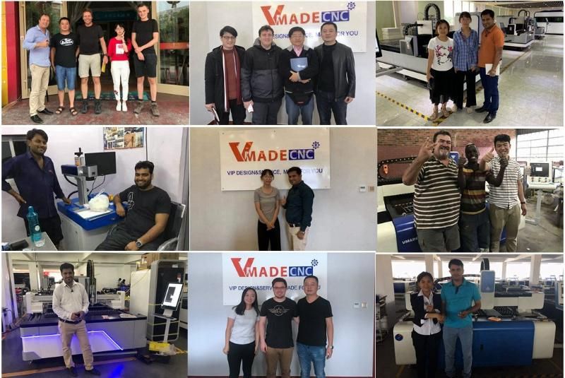 2560gh 6000W CNC Fiber Laser Cutting Machine Raycus High Efficient