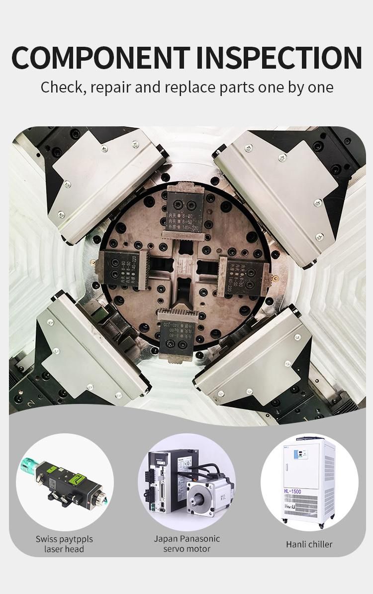 Professional Tube Type Copper Plate Fiber Laser Cutting and Aluminum Plate CNC Laser Cutting Machine with Fast Speed and High Efficiency