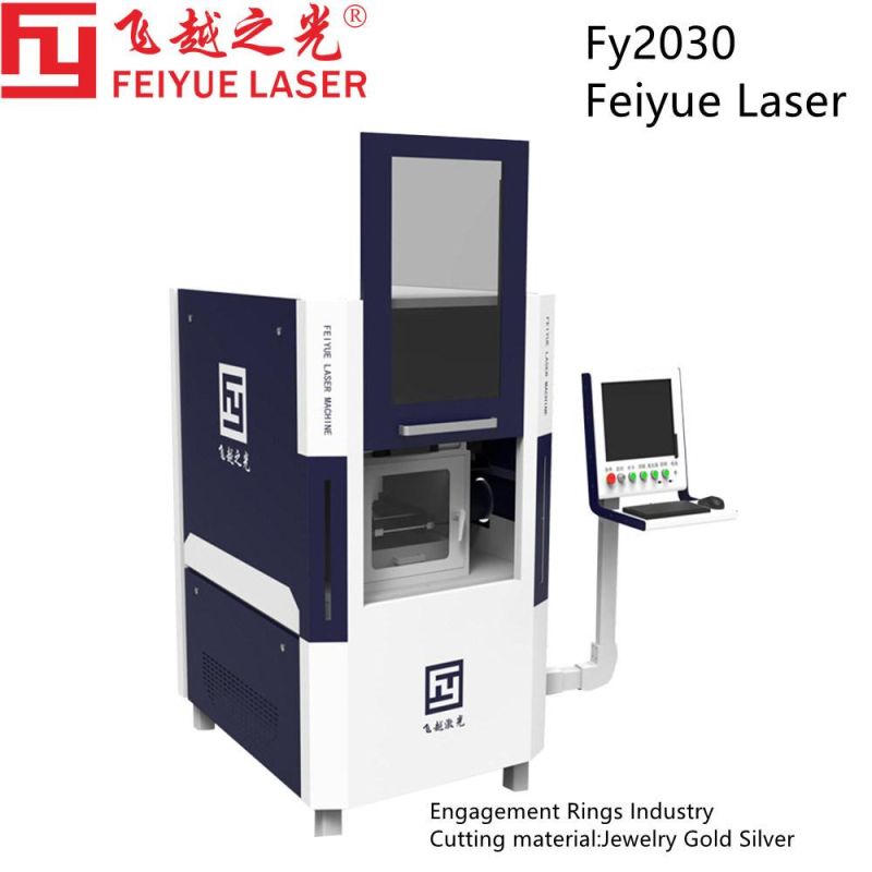 Fy2030 Engagement Rings Industry Feiyue Laser Cutting Machine Manufacturer Laser Processing Machine Jewelry Gold Silver Precision Metal Laser Cutter