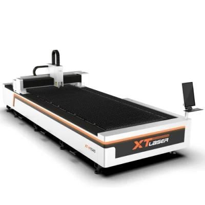 China Jinan Xt Laser Cutting Machine 1000W Price/CNC Fiber Laser Cutter Sheet Metal