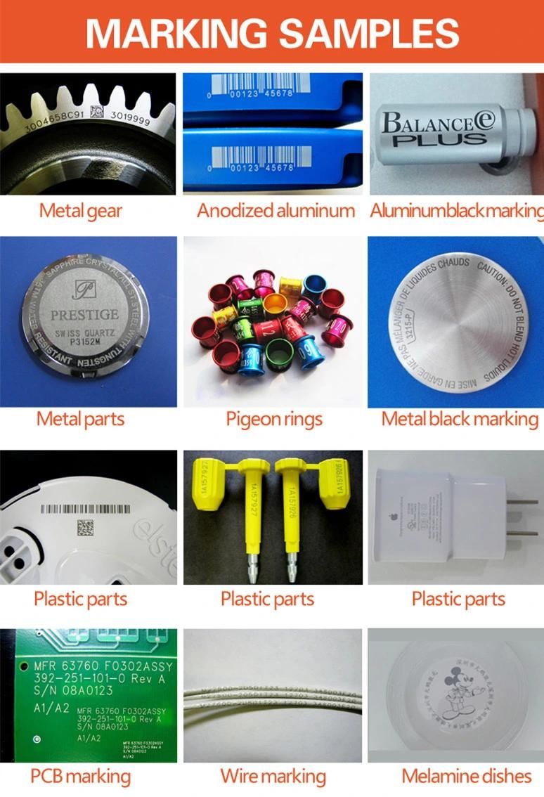 High Precision PCB Automatic Qr Code Laser Marking Machine