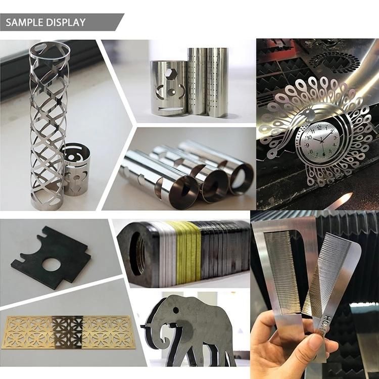 Ca-F6030 Sqaure Round Pipe Fiber Laser Cutting Machine for Metal Steel Cutting
