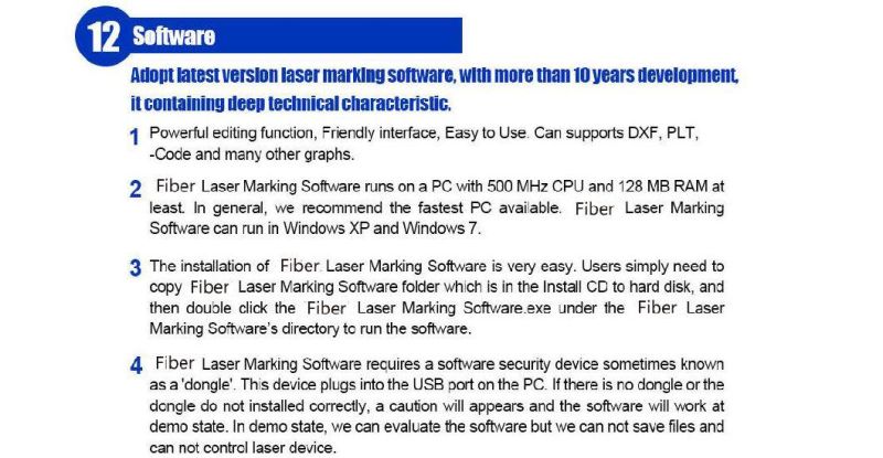 Portable Hand-Held Fiber Laser Marking Machine for Metals and Nonmetals