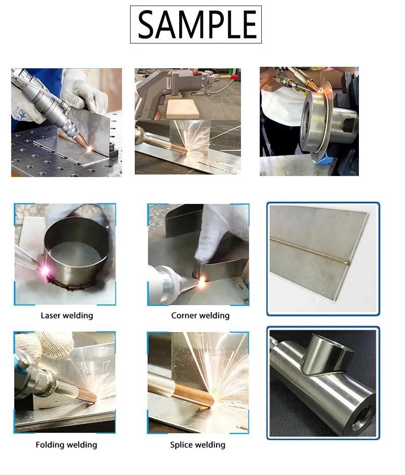 1000W 1500W 2000W Portable Fiber Laser Welding Machine Price for Aluminum Steel Laser Mold Repair Welder Copper Metal