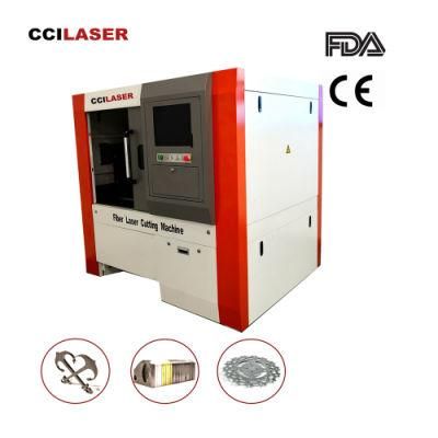 Full Enclosed Type Small Gold Name Letter Fiber Laser Cutting Machine