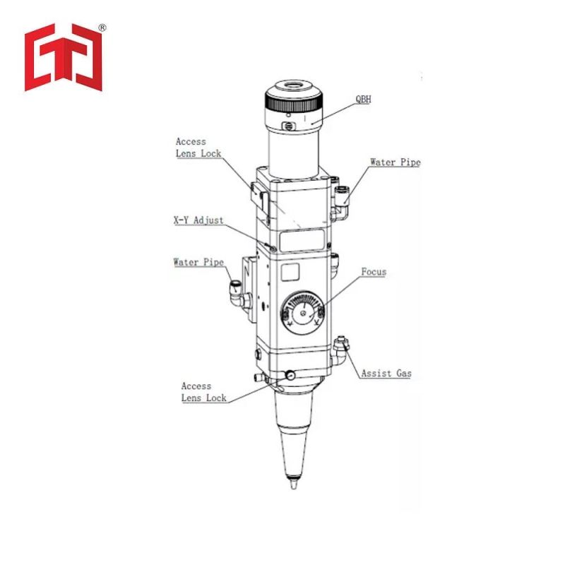 Raytools Fiber Laser Cutting Machine Cutting Head Auto Focus