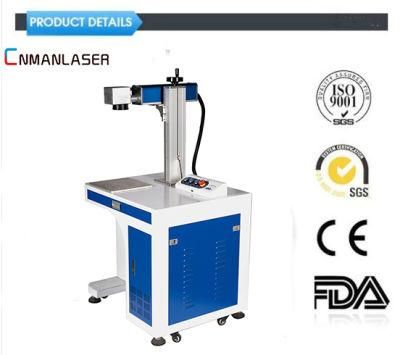 Air Cooling Desktop Fiber Laser Marking Machine for Phone Case Watches