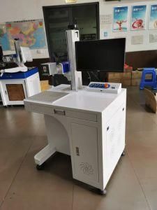 Production Line Use Optical Fiber Vision Pipeline Laser Marking Machine