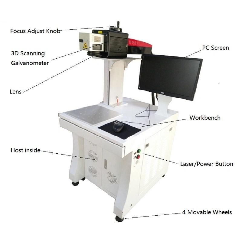 Haiyi 3D Printing Metal Curve Surface Laser Engraving Machine Price Laser Engraving Machine