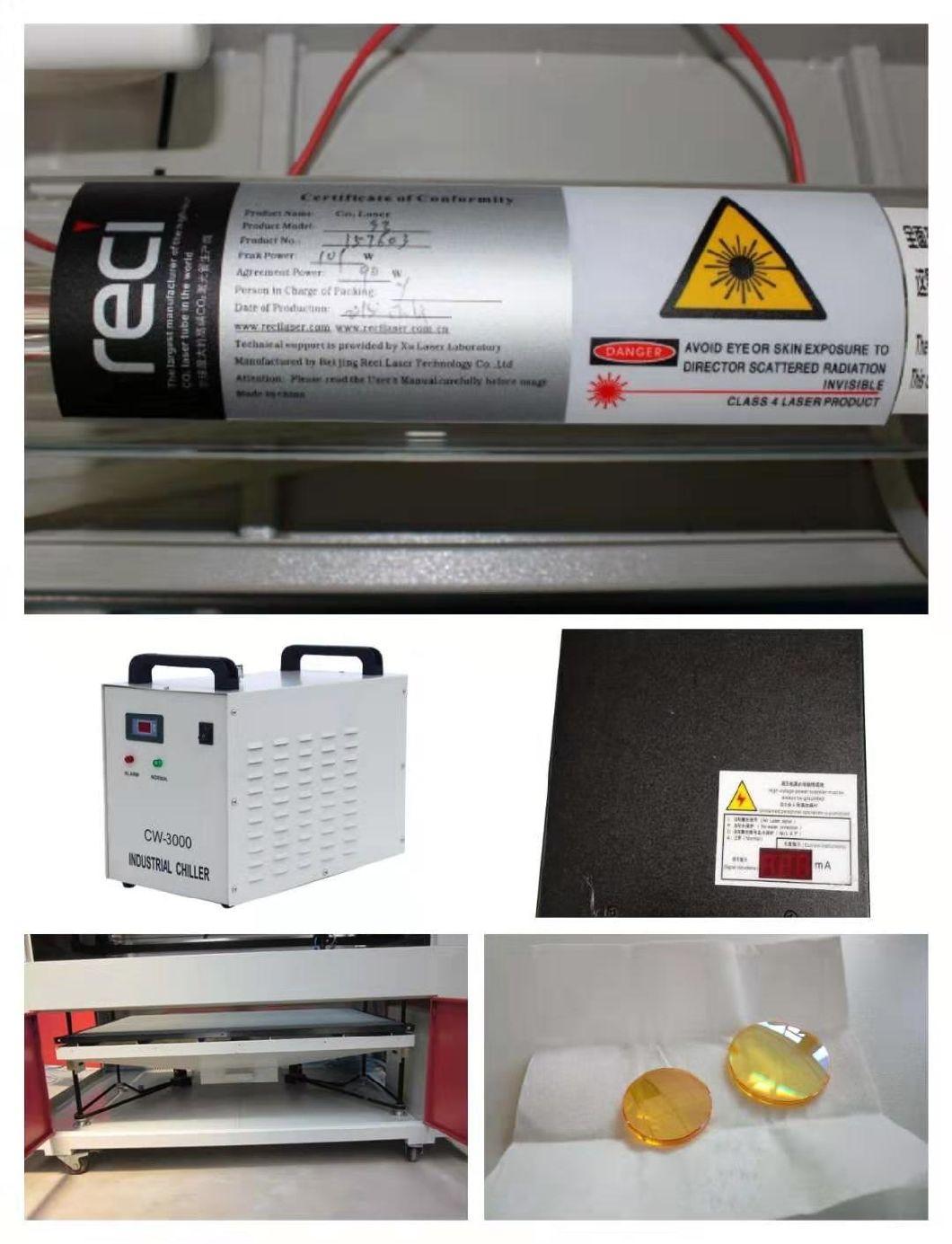 1390 CO2 Laser Engraving/ Cutting Machine for Stainless Sheet/ Carbon Sheet/ Wood/ Acrylic