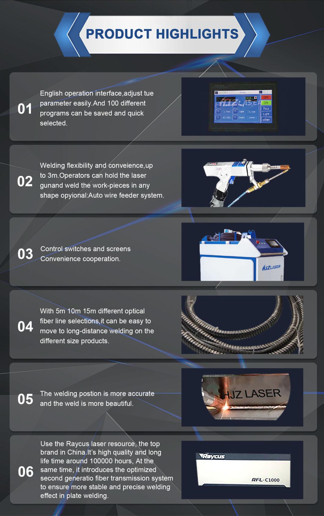 Handheld Laser Welding Machine for Welding Stainless Steel