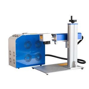 Split Fiber Laser Marking Machine 20W 30W 50W for Sale
