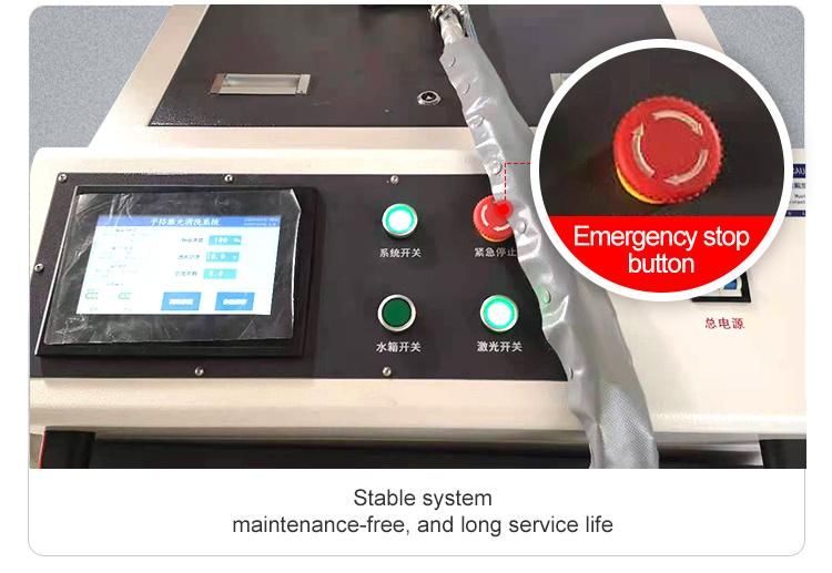 Handheld Laser Cleaning Machine 1000W Stainless Steel Derusting and Degreasing Metal Laser Derusting Machine Price