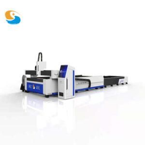 Fast Speed High Quality 1000W~6000W Double Exchange Platforms CNC Fiber Laser Cutting Machine for Metal Plate and Tube