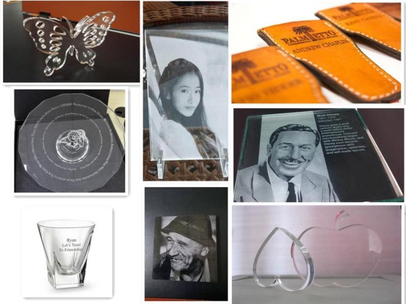 CNC Laser Engraving Cutting Machine for Wood Acrylic Leather Marble