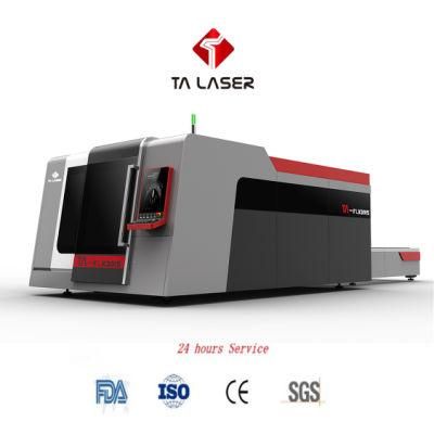 High Quality Shuttle Table/Exchange Table Fiber Laser Cutting Machine for Mild Steel, Stainless Steel, Aluminum, Copper Cutting