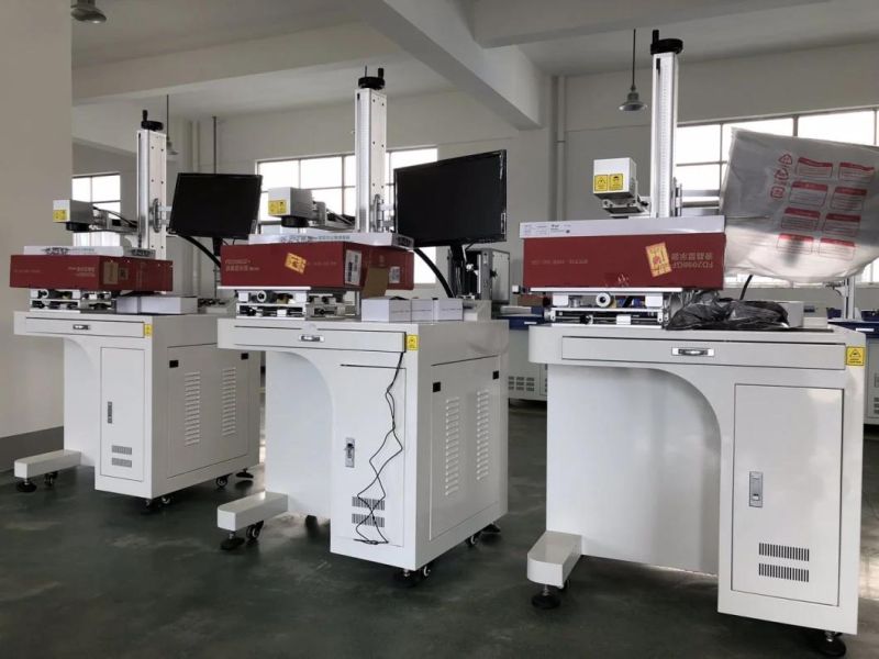 Fiber Laser Marking Machine with Raycus 20W Laser Source