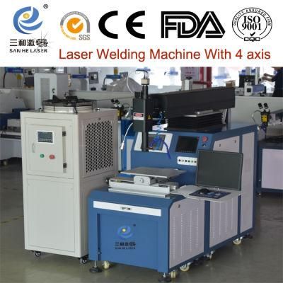 High Precision Automatic 200 Watt YAG Laser Welding Machine Sensor Battery