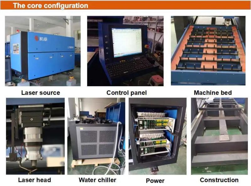 Factory Directly Supply High Speed Professional 400W 1000W 1500W 2000W CO2 Flat Die Board Industrial Plywood Wood CNC Laser Cutting Machine for Die Making