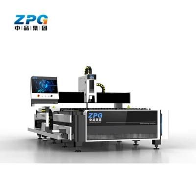 Zpg-Laser 1500W CNC Metal Fiber Laser Cutting Machine