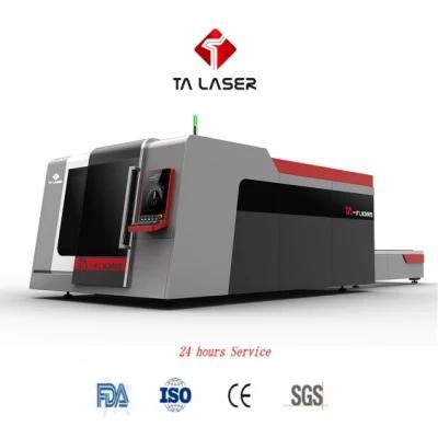 Exchange Table Shuttle Table Fiber Laser Cutting Machine for Mild Steel, Stainless Steel Cutting